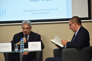 Dyskusja na Przystanku Historia w Kielcach. Fot. Katarzyna Pronobis (IPN)