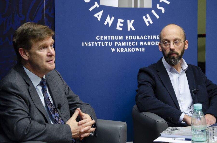 Krakowska Loża Historii Współczesnej. Dyskusja wokół książki o ZHP. Fot. Agnieszka Masłowska (IPN)