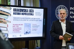 Krakowska Loża Historii Współczesnej. Dyskusja wokół książki o ZHP. Fot. Agnieszka Masłowska (IPN)
