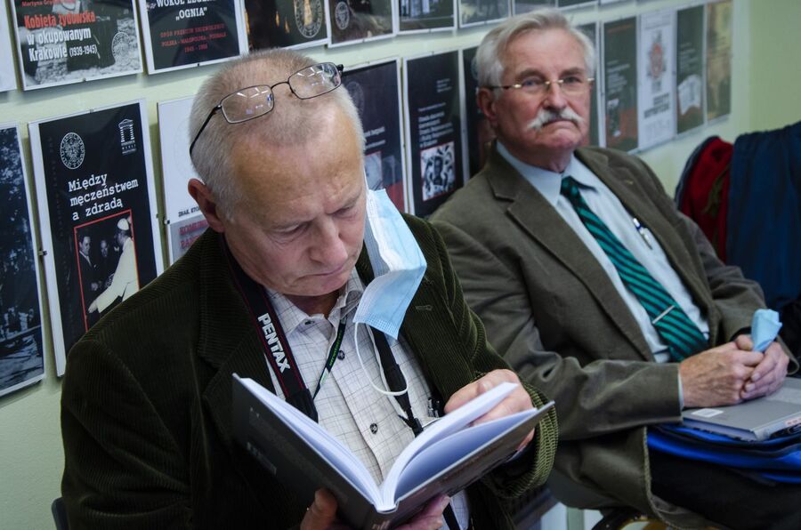 Krakowska Loża Historii Współczesnej. Dyskusja wokół książki o ZHP. Fot. Agnieszka Masłowska (IPN)