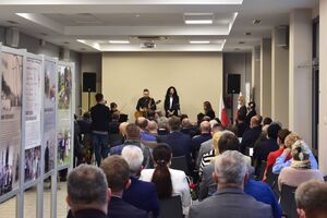 Uroczystość wręczenia Krzyży Wolności i Solidarności w Kielcach. Fot. Katarzyna Pronobis (IPN)