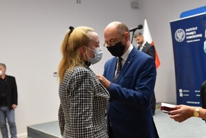 Uroczystość wręczenia Krzyży Wolności i Solidarności w Krakowie – fot. Żaneta Wierzgacz (IPN Kraków)