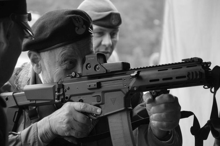 Janusz Kamocki „Mamut” (1927-2021). Fot. IPN