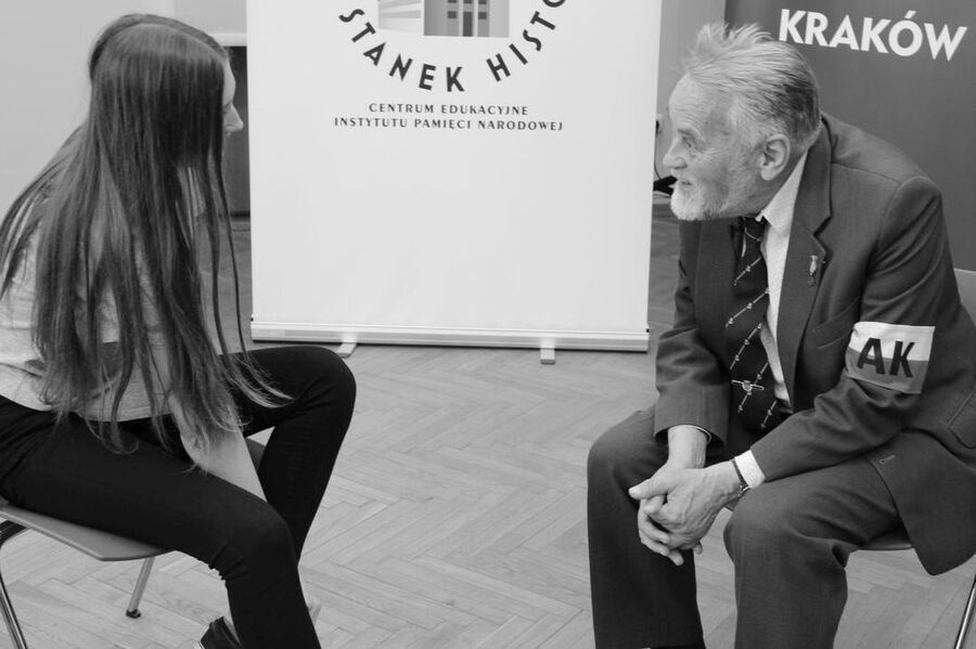 Janusz Kamocki „Mamut” (1927-2021). Fot. IPN