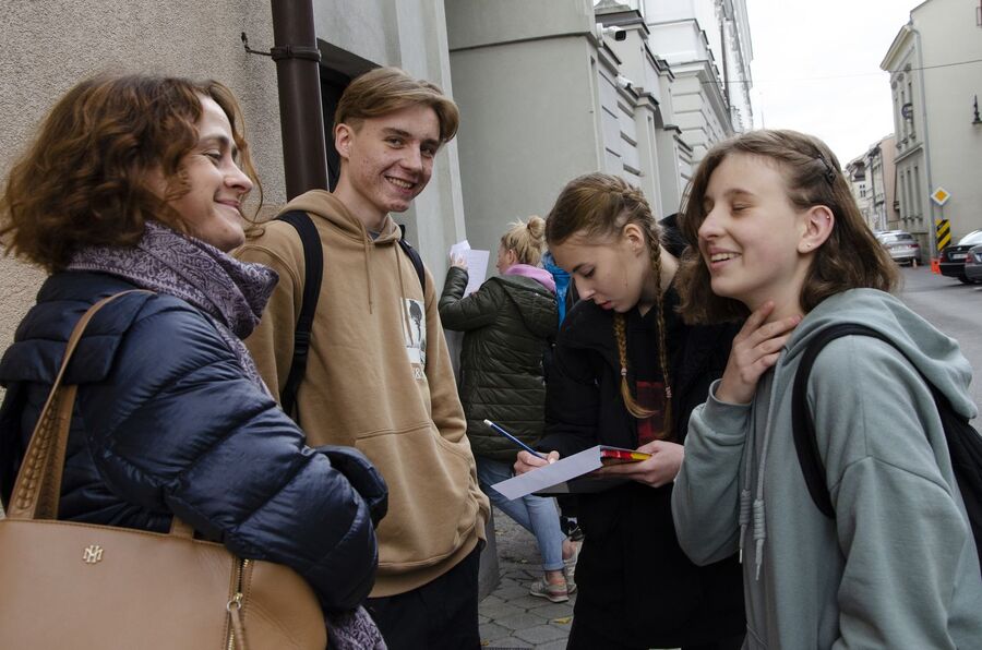 Gra miejska „Na tropie Bolesława Barbackiego”. Fot. Agnieszka Masłowska (IPN)