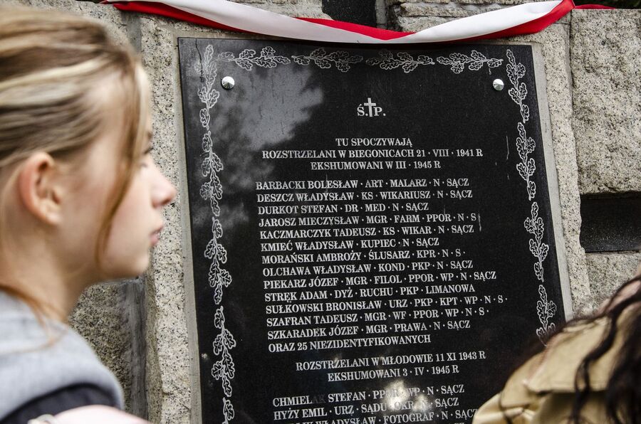 Gra miejska „Na tropie Bolesława Barbackiego”. Fot. Agnieszka Masłowska (IPN)