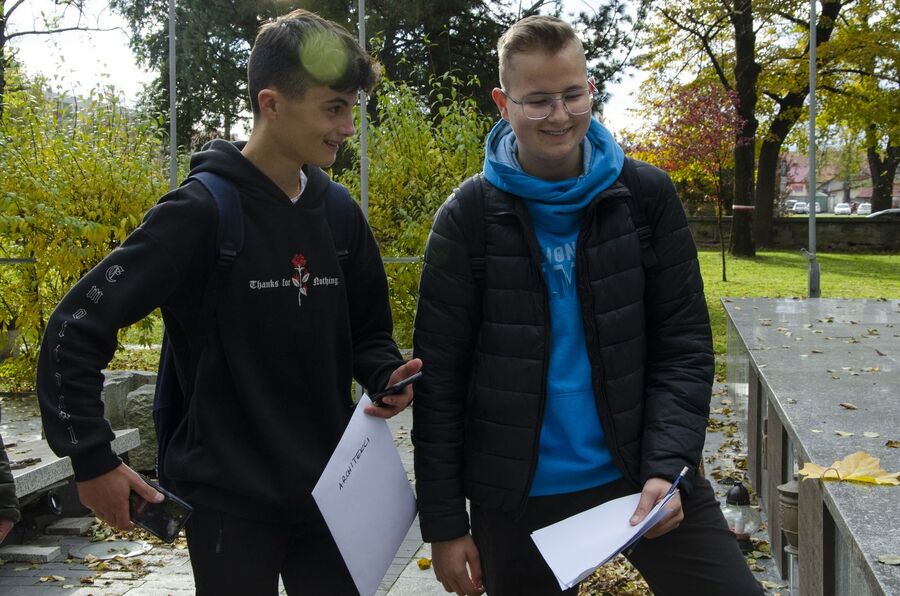 Gra miejska „Na tropie Bolesława Barbackiego”. Fot. Agnieszka Masłowska (IPN)