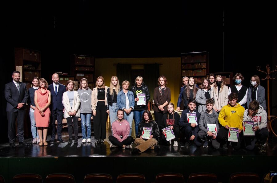 Gra miejska „Na tropie Bolesława Barbackiego”. Fot. Agnieszka Masłowska (IPN)