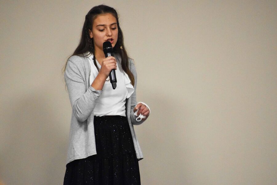 Finał konkursu recytatorskiego w Kielcach. Fot. Katarzyna Pronobis (IPN)