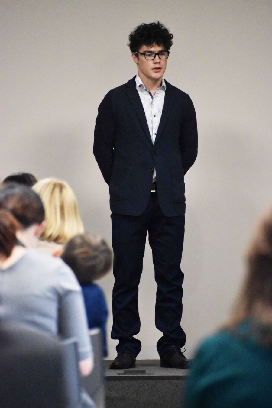 Finał konkursu recytatorskiego w Kielcach. Fot. Katarzyna Pronobis (IPN)