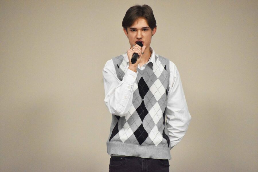 Finał konkursu recytatorskiego w Kielcach. Fot. Katarzyna Pronobis (IPN)