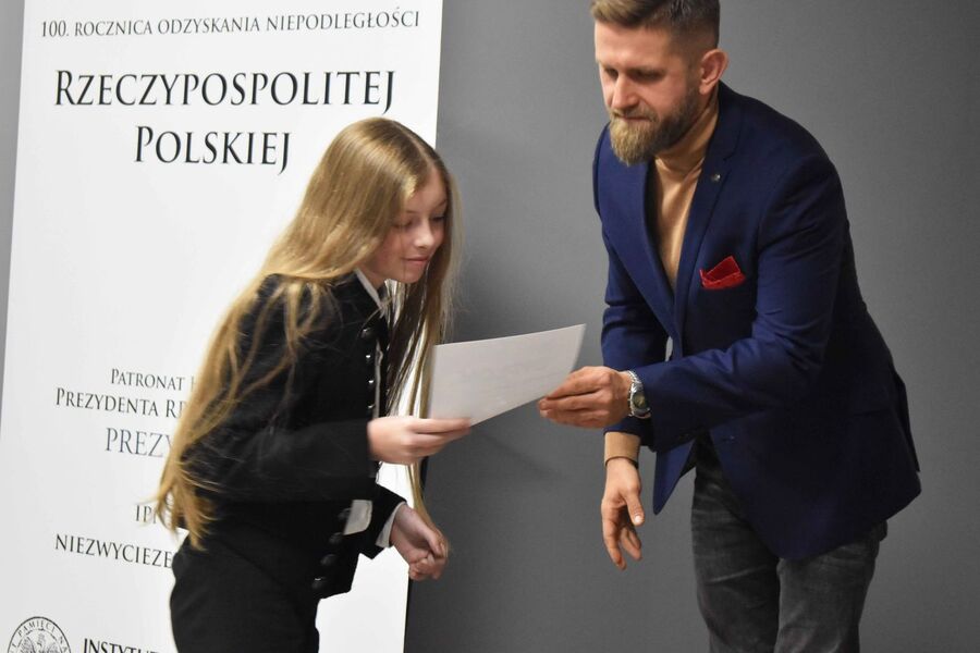 Finał konkursu recytatorskiego w Kielcach. Fot. Katarzyna Pronobis (IPN)