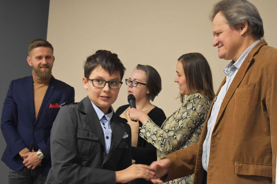 Finał konkursu recytatorskiego w Kielcach. Fot. Katarzyna Pronobis (IPN)