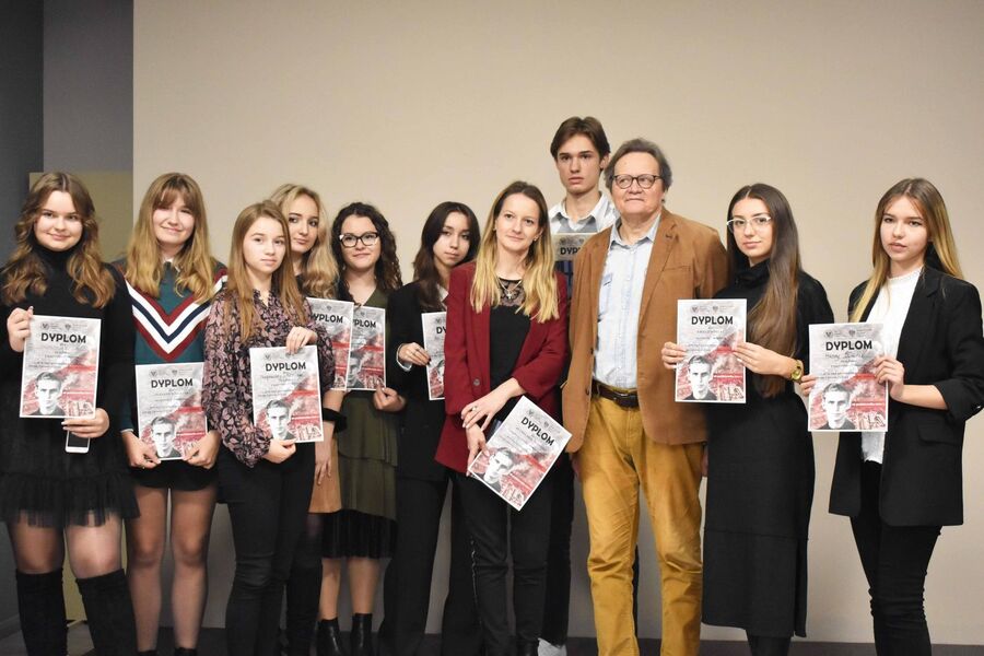 Finał konkursu recytatorskiego w Kielcach. Fot. Katarzyna Pronobis (IPN)