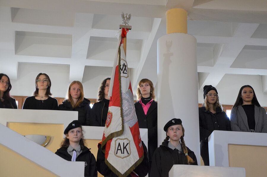 Uroczystości pogrzebowe Mieczysława Zaręby w Wadowicach. Fot. Janusz Ślęzak (IPN)