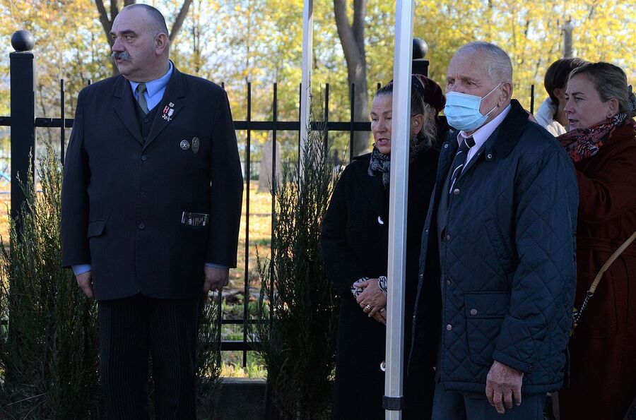 Uroczystości pogrzebowe Mieczysława Zaręby w Wadowicach. Fot. Janusz Ślęzak (IPN)
