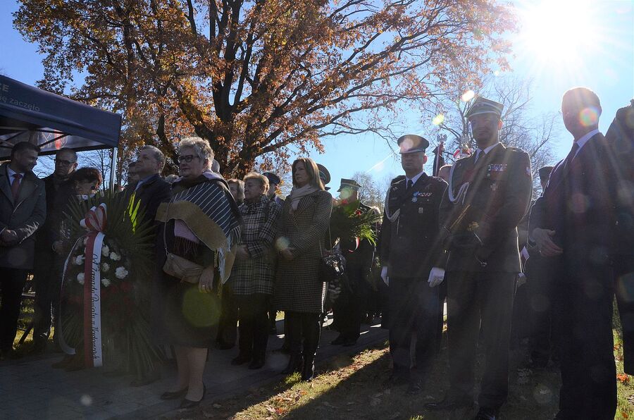 Uroczystości pogrzebowe Mieczysława Zaręby w Wadowicach. Fot. Janusz Ślęzak (IPN)
