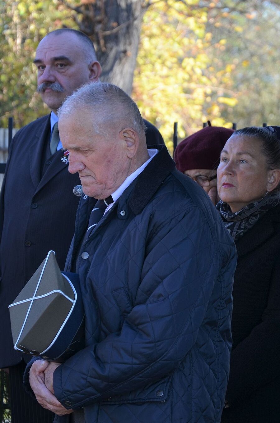 Uroczystości pogrzebowe Mieczysława Zaręby w Wadowicach. Fot. Janusz Ślęzak (IPN)