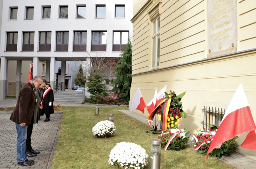 Uroczystości w 82. rocznicę aresztowania jezuitów z kolegium krakowskiego - fot. Żaneta Wierzgacz (IPN)