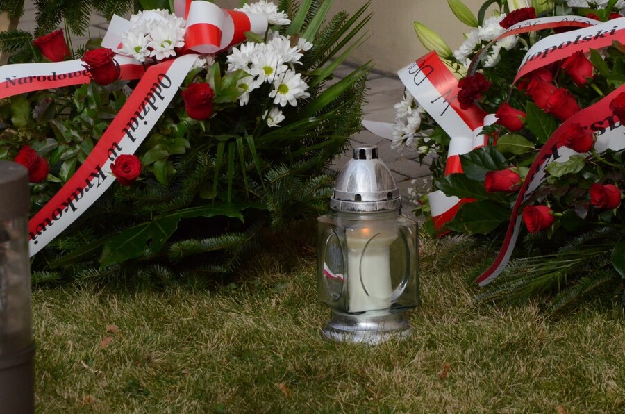 Uroczystości w 82. rocznicę aresztowania jezuitów z kolegium krakowskiego - fot. Żaneta Wierzgacz (IPN)