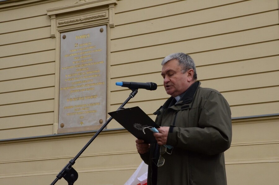 Uroczystości w 82. rocznicę aresztowania jezuitów z kolegium krakowskiego - fot. Żaneta Wierzgacz (IPN)