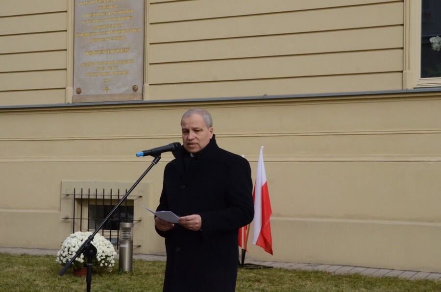Uroczystości w 82. rocznicę aresztowania jezuitów z kolegium krakowskiego - fot. Żaneta Wierzgacz (IPN)