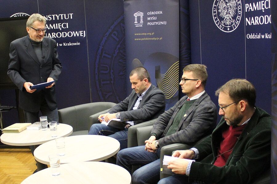 Fenomen Piłsudskiego. Dyskusja na Przystanku Historia. Fot. Dobrosław Rodziewicz (IPN)