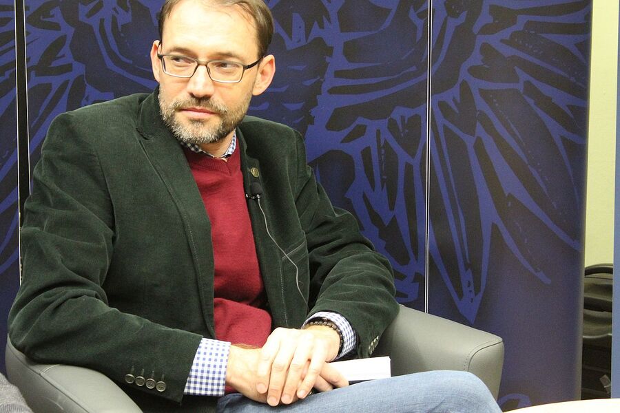 Fenomen Piłsudskiego. Dyskusja na Przystanku Historia. Fot. Dobrosław Rodziewicz (IPN)