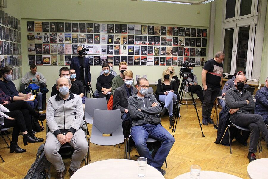 Fenomen Piłsudskiego. Dyskusja na Przystanku Historia. Fot. Dobrosław Rodziewicz (IPN)