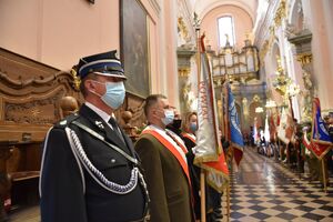 Obchody Narodowego Święta Niepodległości i otwarcie wystawy IPN w Miechowie - fot. Żaneta Wierzgacz (IPN)