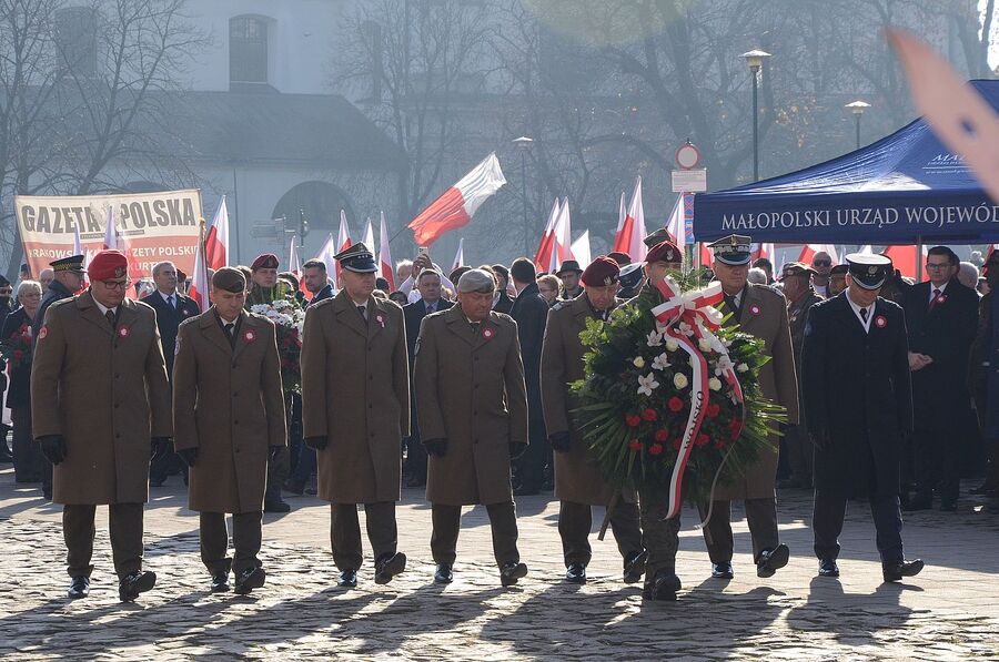 Kraków uczcił Narodowe Święto Niepodległości. Fot. Janusz Ślęzak (IPN)