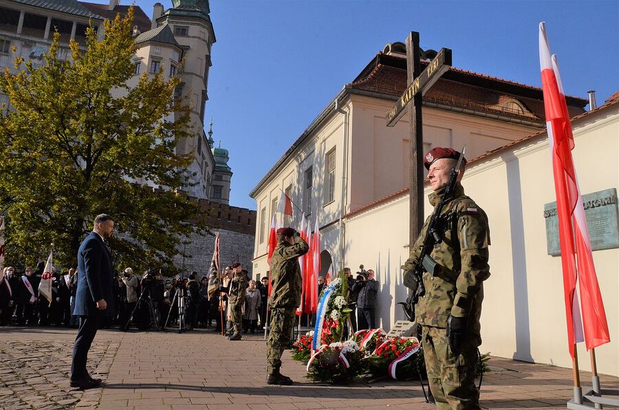Kraków uczcił Narodowe Święto Niepodległości. Fot. Janusz Ślęzak (IPN)