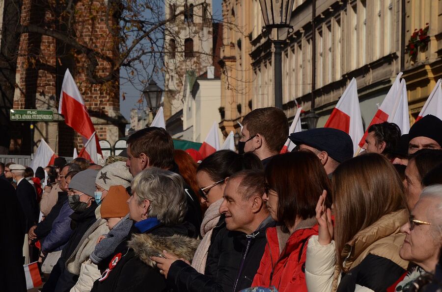 Kraków uczcił Narodowe Święto Niepodległości. Fot. Janusz Ślęzak (IPN)