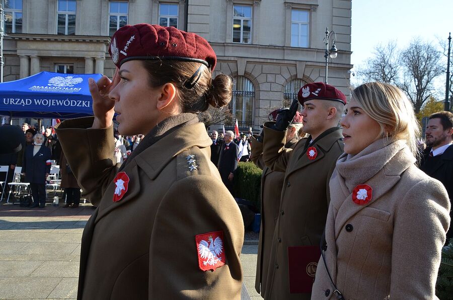 Kraków uczcił Narodowe Święto Niepodległości. Fot. Janusz Ślęzak (IPN)