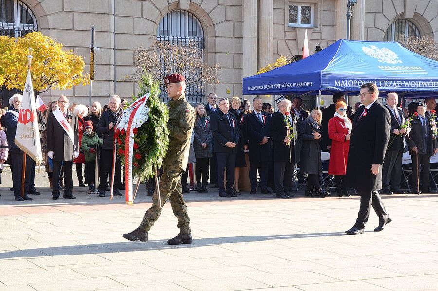 Kraków uczcił Narodowe Święto Niepodległości. Fot. Janusz Ślęzak (IPN)