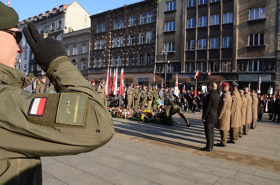 Kraków uczcił Narodowe Święto Niepodległości. Fot. Janusz Ślęzak (IPN)