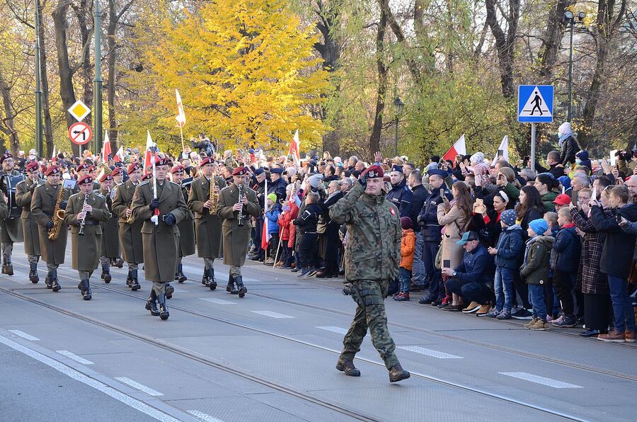 Kraków uczcił Narodowe Święto Niepodległości. Fot. Janusz Ślęzak (IPN)
