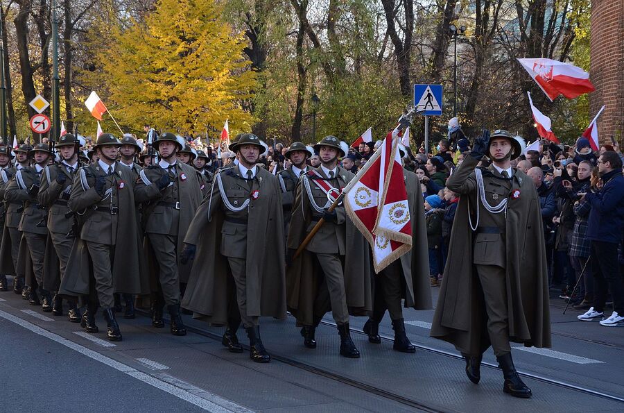 Kraków uczcił Narodowe Święto Niepodległości. Fot. Janusz Ślęzak (IPN)
