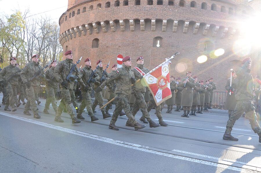 Kraków uczcił Narodowe Święto Niepodległości. Fot. Janusz Ślęzak (IPN)