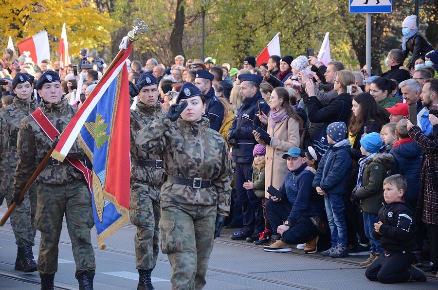 Kraków uczcił Narodowe Święto Niepodległości. Fot. Janusz Ślęzak (IPN)
