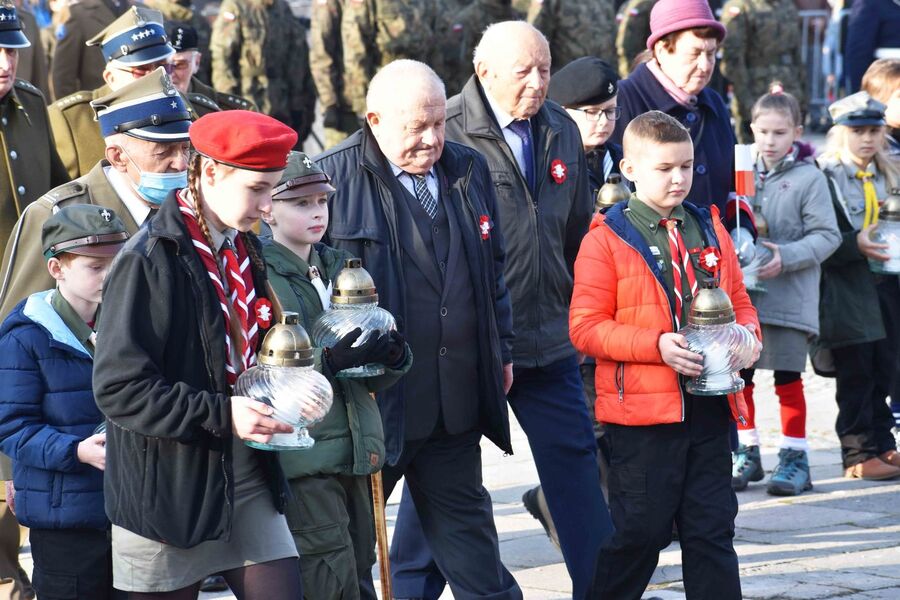 Obchody Narodowego Święta Niepodległości w Kielcach. Fot. Katarzyna Pronobis (IPN)