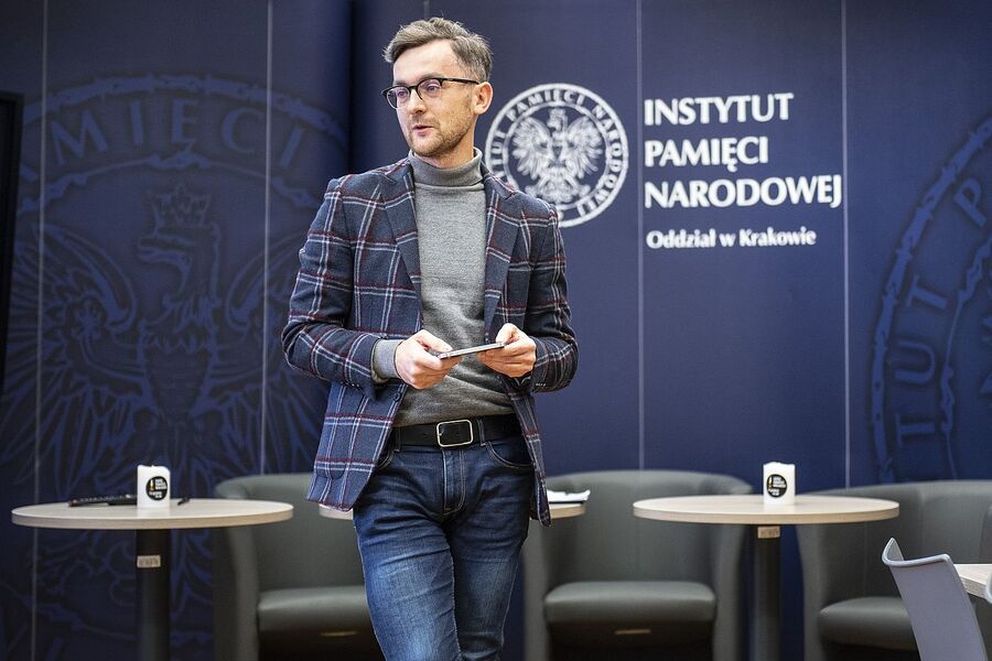 Panel warsztatowy na temat stanu wojennego. Fot. Agnieszka Masłowska (IPN)