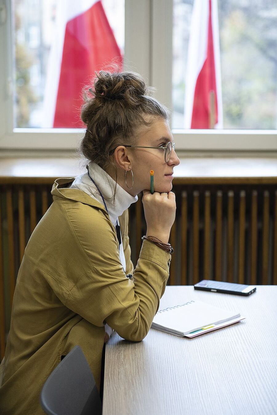 Panel warsztatowy na temat stanu wojennego. Fot. Agnieszka Masłowska (IPN)