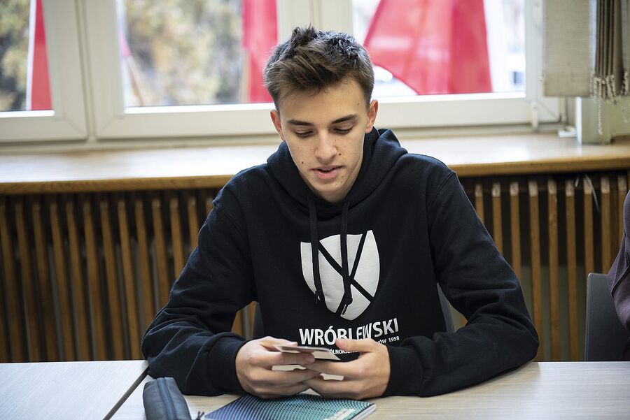 Panel warsztatowy na temat stanu wojennego. Fot. Agnieszka Masłowska (IPN)