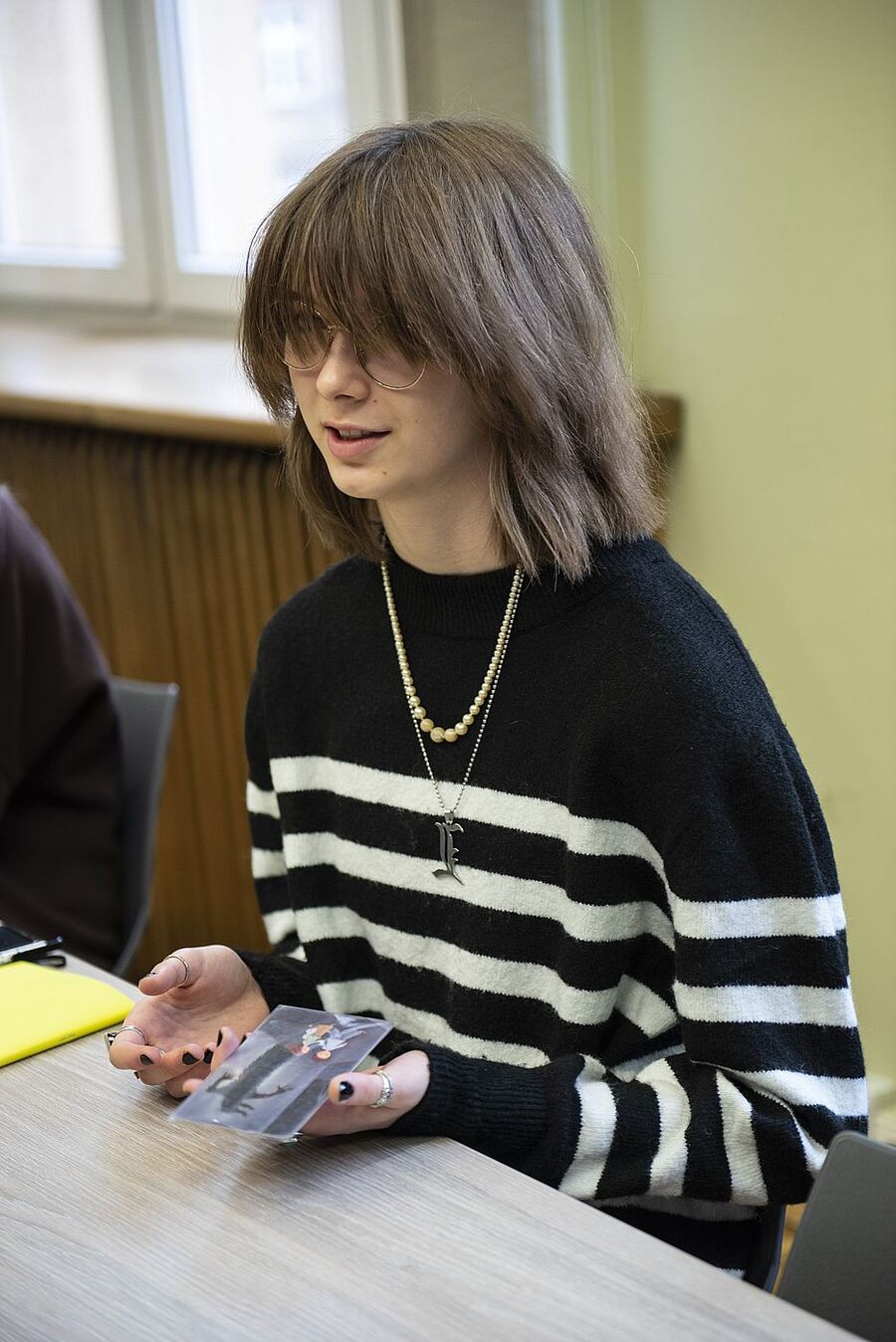 Panel warsztatowy na temat stanu wojennego. Fot. Agnieszka Masłowska (IPN)