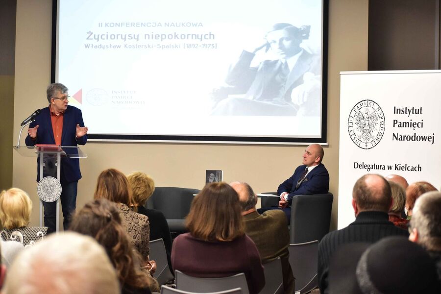 Konferencja „Życiorysy niepokornych. Władysław Kosterski-Spalski”. Fot. Katarzyna Pronobis (IPN)