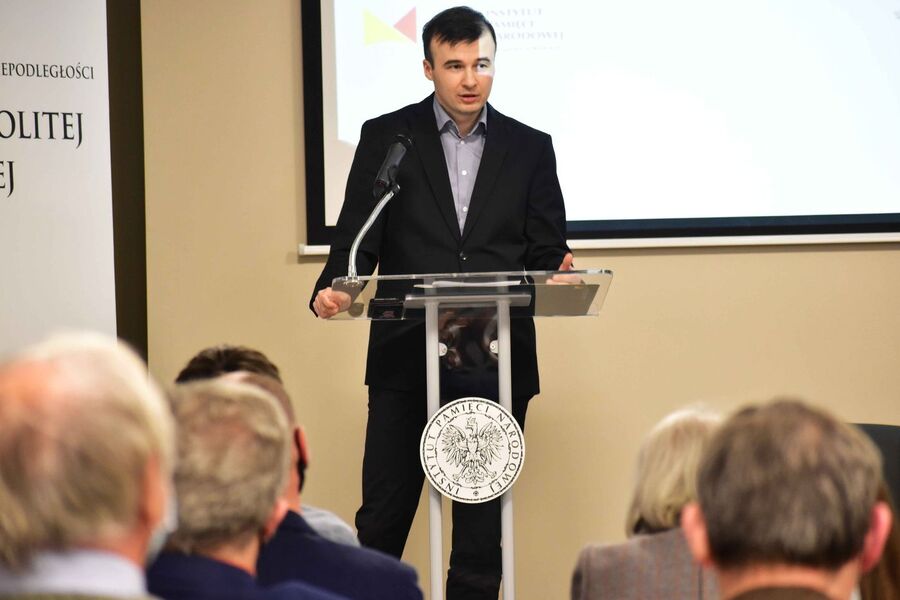 Konferencja „Życiorysy niepokornych. Władysław Kosterski-Spalski”. Fot. Katarzyna Pronobis (IPN)