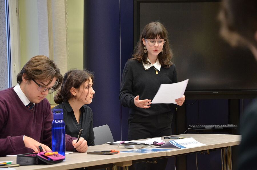 Finał II Tematycznego Turnieju Debat Historycznych. Fot. Janusz Ślęzak (IPN)