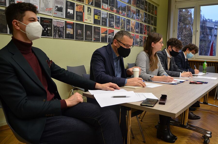 Finał II Tematycznego Turnieju Debat Historycznych. Fot. Janusz Ślęzak (IPN)