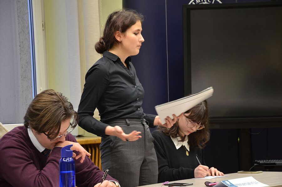 Finał II Tematycznego Turnieju Debat Historycznych. Fot. Janusz Ślęzak (IPN)